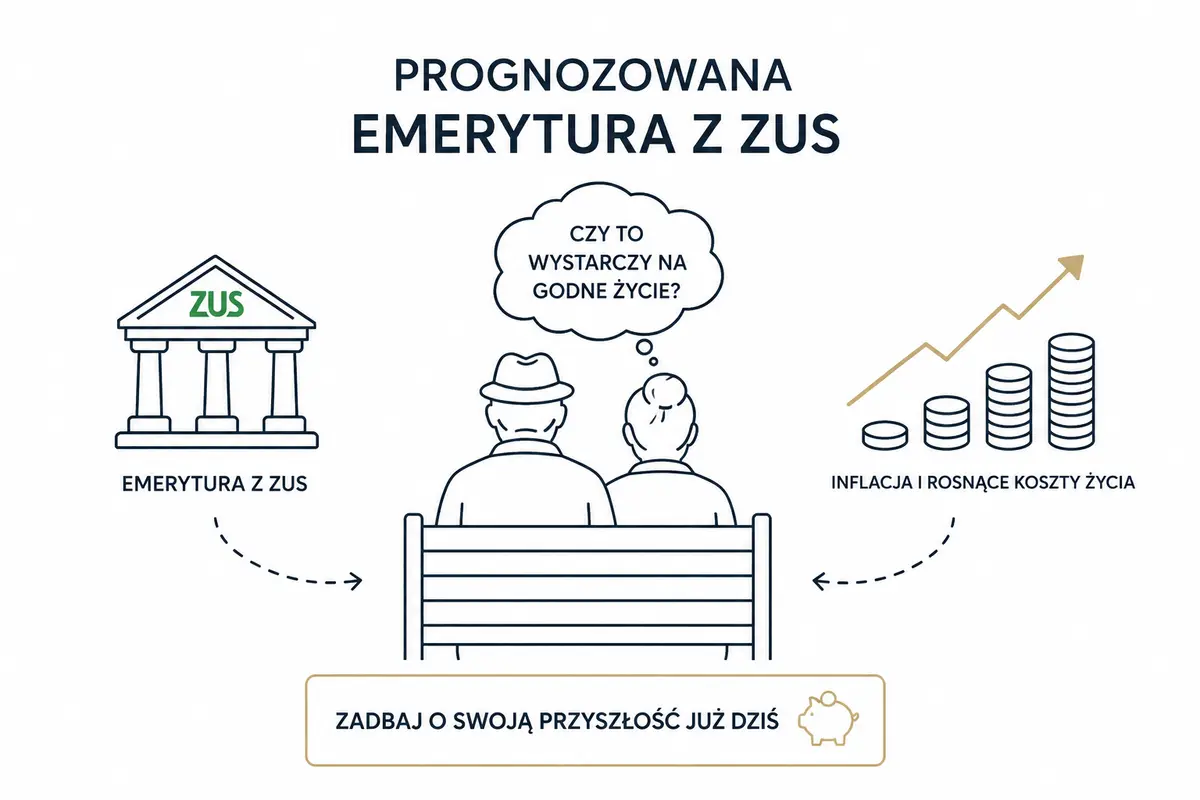 Jak sprawdzić wysokość prognozowanej emerytury z ZUS